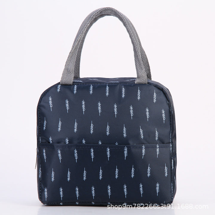 Insulated Flamingo Pattern Lunch Bag Bowlift