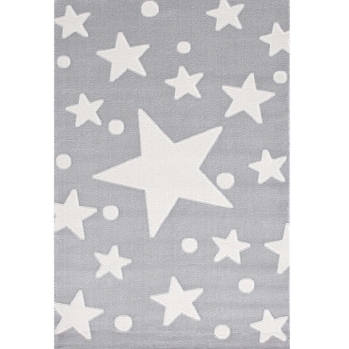 BowLift | Colorful Kids Room Rug Comfort Polka Dot Print Rug Cotton Blend Pet Friendly Washable Rug