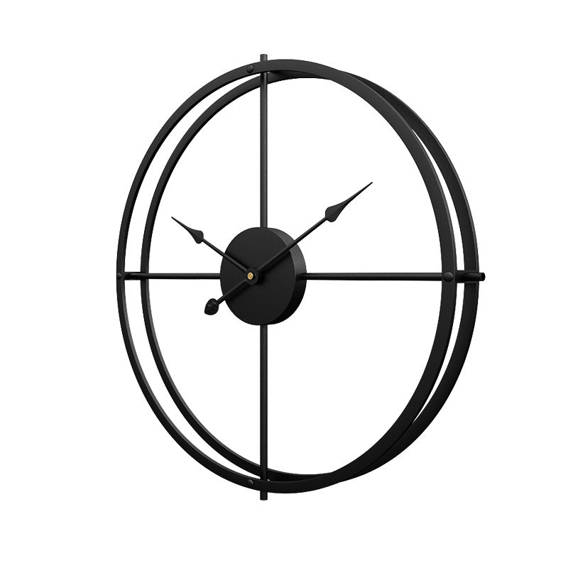 Modern Industrial Wall Clock Bowlift