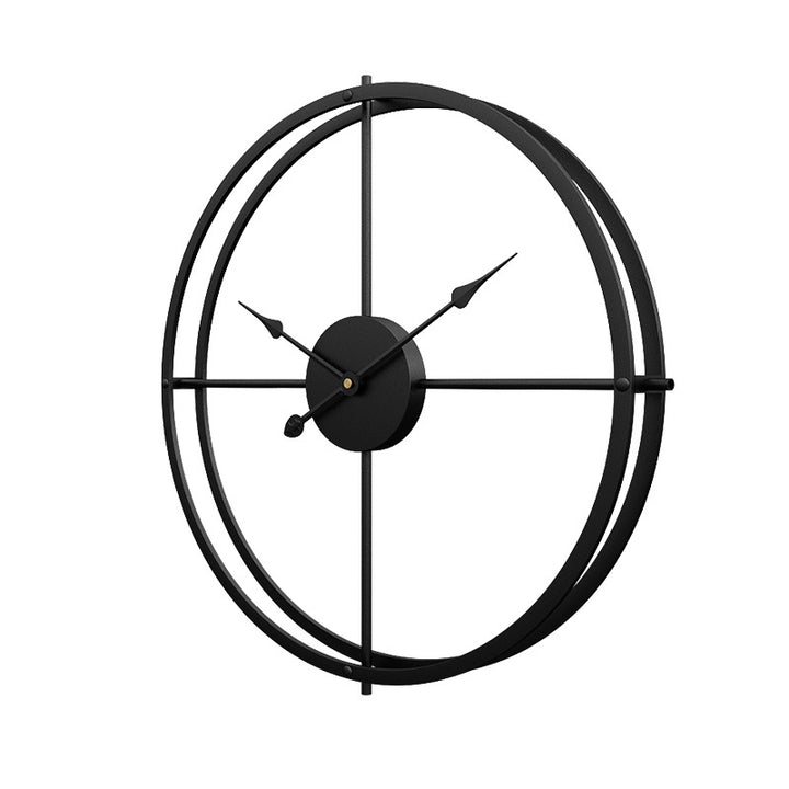 Modern Industrial Wall Clock Bowlift