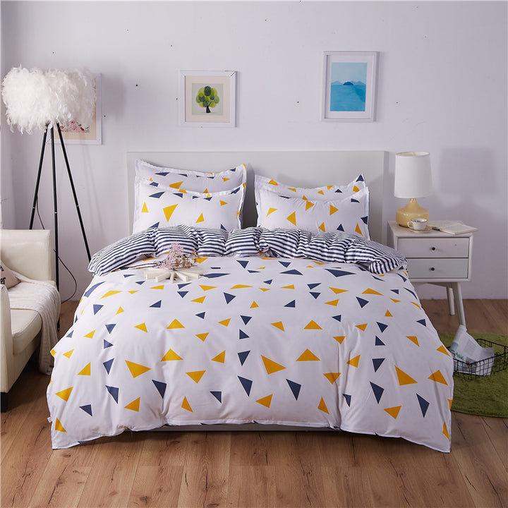 Geometric Pattern Comforter Set