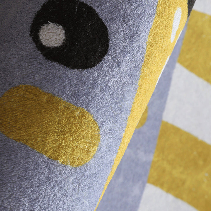 BowLift | Simple Decoration Mat Multicolored Cartoon Rug Polyester Pet-Friendly Non-Slip Back Mat