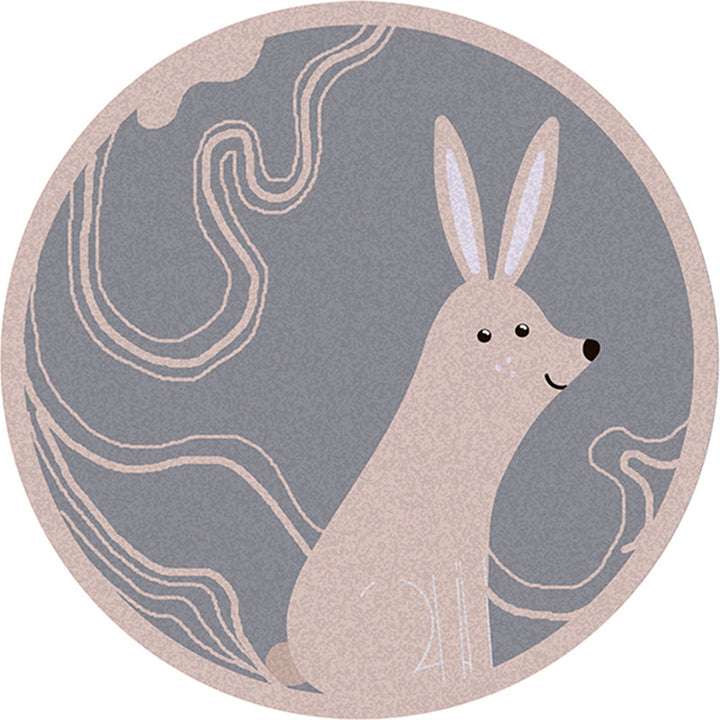 BowLift | Simple Decoration Mat Multicolored Cartoon Rug Polyester Pet-Friendly Non-Slip Back Mat