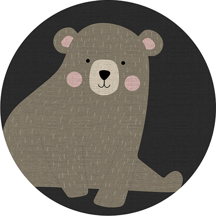 BowLift | Simple Decoration Mat Multicolored Cartoon Rug Polyester Pet-Friendly Non-Slip Back Mat