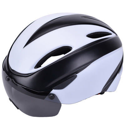 Protective Cycling Helmet with Visor Bowlift