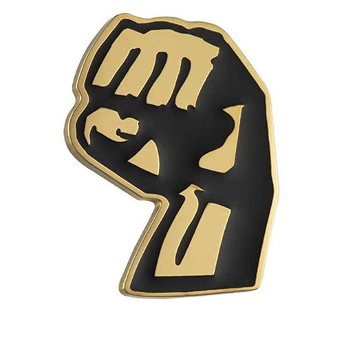 Statet Fist Symbol Brooch Bowlift