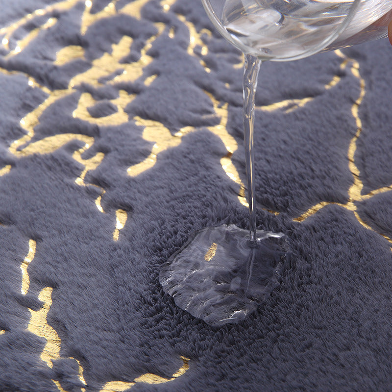 Luxurious Velvet Bath Mat Bowlift