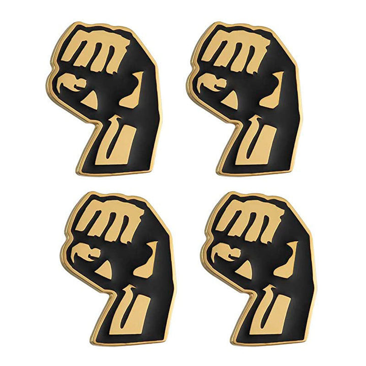 Statet Fist Symbol Brooch Bowlift