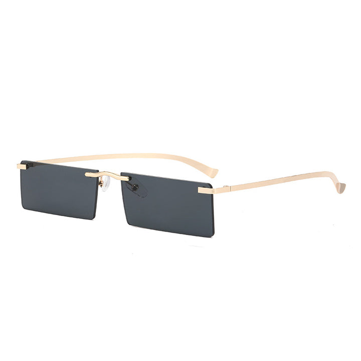 Women's fashionable sunglasses with a narrow, rectangular frame Bowlift