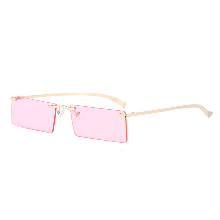 Women's fashionable sunglasses with a narrow, rectangular frame Bowlift