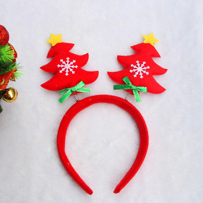 Festive Christmas Tree Hair Clip Bowlift