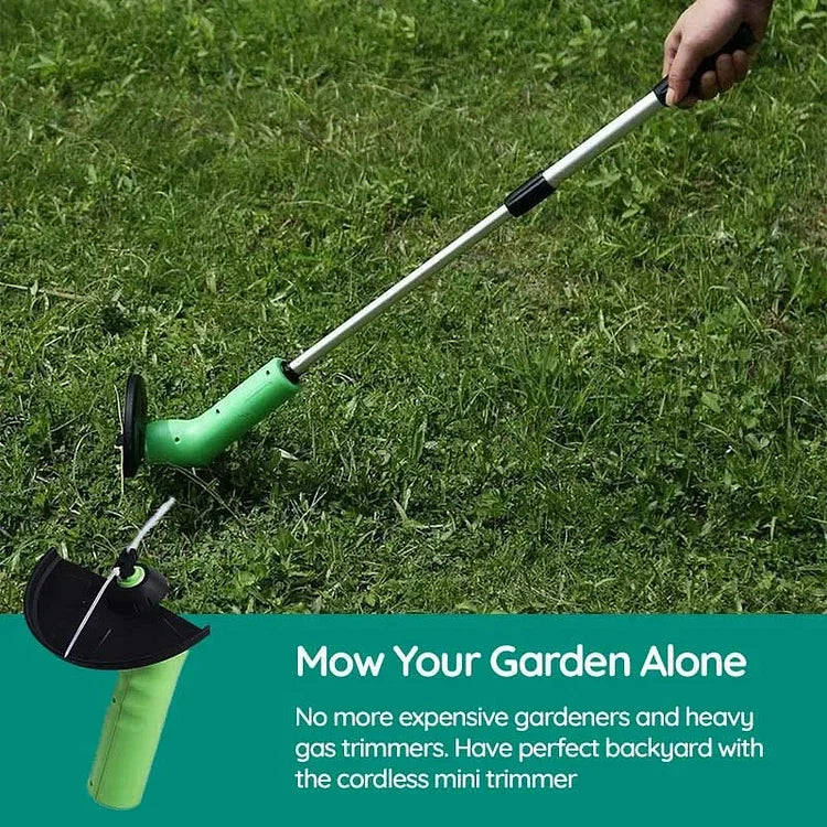 Battery Mini Weed Trimmer Bowlift