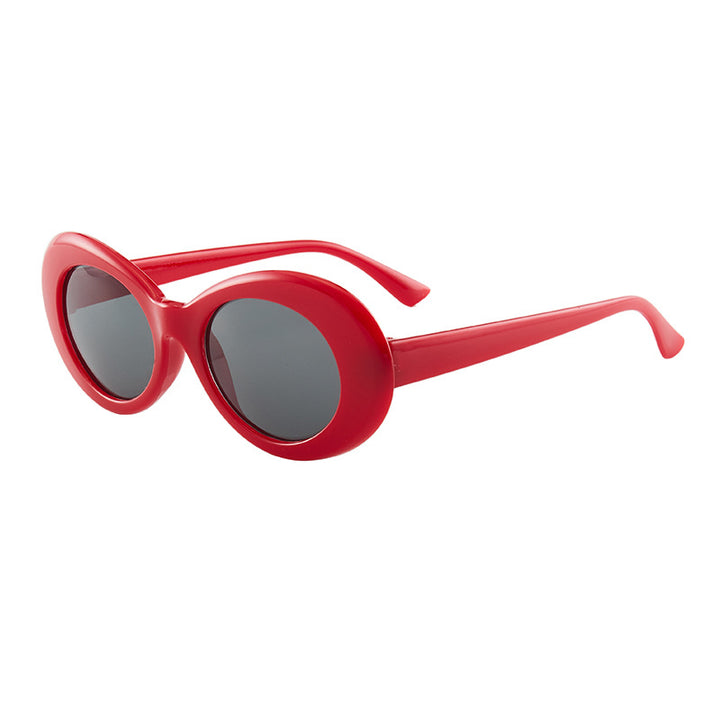 Fashionable Circle Frame Sunglasses Bowlift