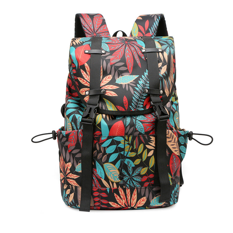 Floral Print Adventure Backpack Bowlift