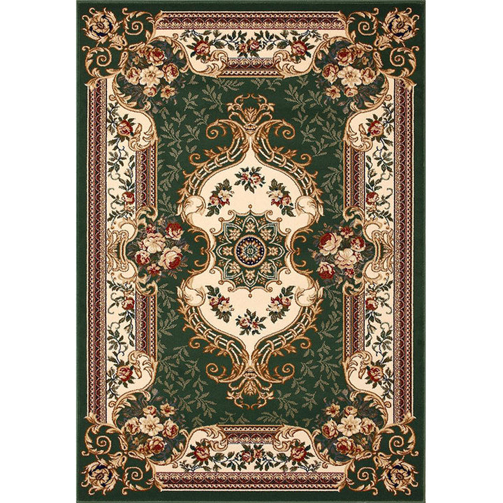 BowLift | Olden Floral Printed Carpet Multicolored Synthetic Area Rug Pet Friendly Easy Care Indoor Cover for Living Room