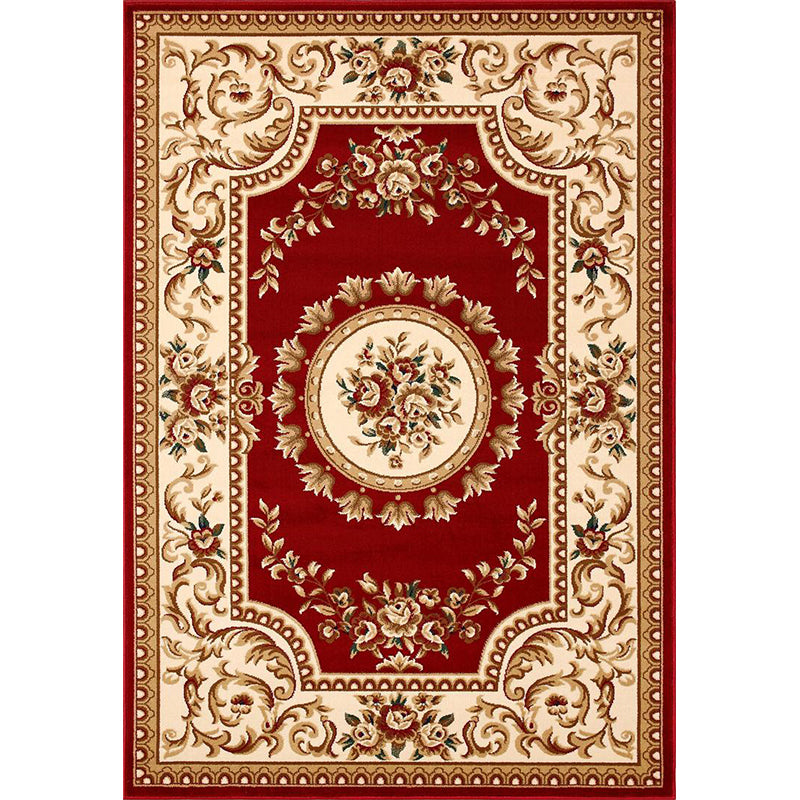 BowLift | Olden Floral Printed Carpet Multicolored Synthetic Area Rug Pet Friendly Easy Care Indoor Cover for Living Room