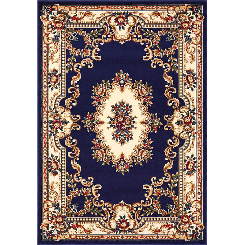 BowLift | Olden Floral Printed Carpet Multicolored Synthetic Area Rug Pet Friendly Easy Care Indoor Cover for Living Room