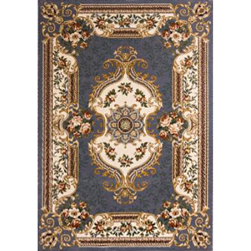 BowLift | Olden Floral Printed Carpet Multicolored Synthetic Area Rug Pet Friendly Easy Care Indoor Cover for Living Room