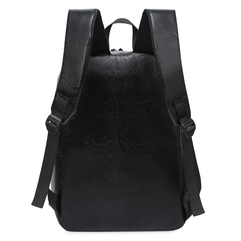Elegant Leather Laptop Backpack Bowlift