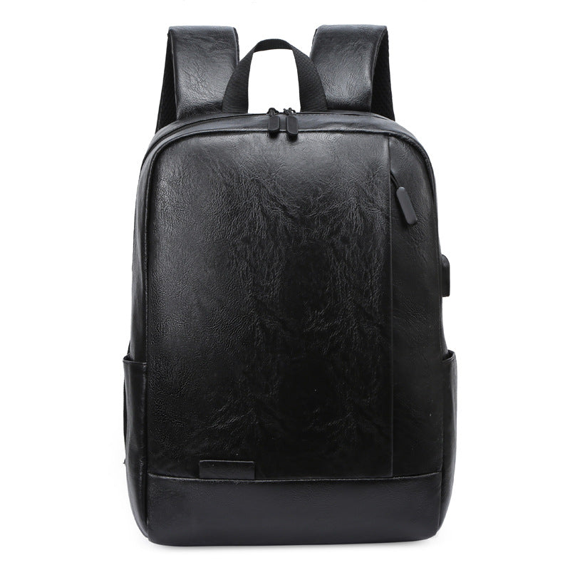 Elegant Leather Laptop Backpack Bowlift