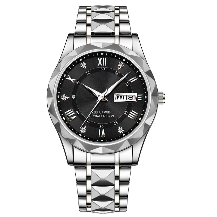 BowLift | Waterproof Luminous Stainless Steel Two-tone Quartz Men's Watch