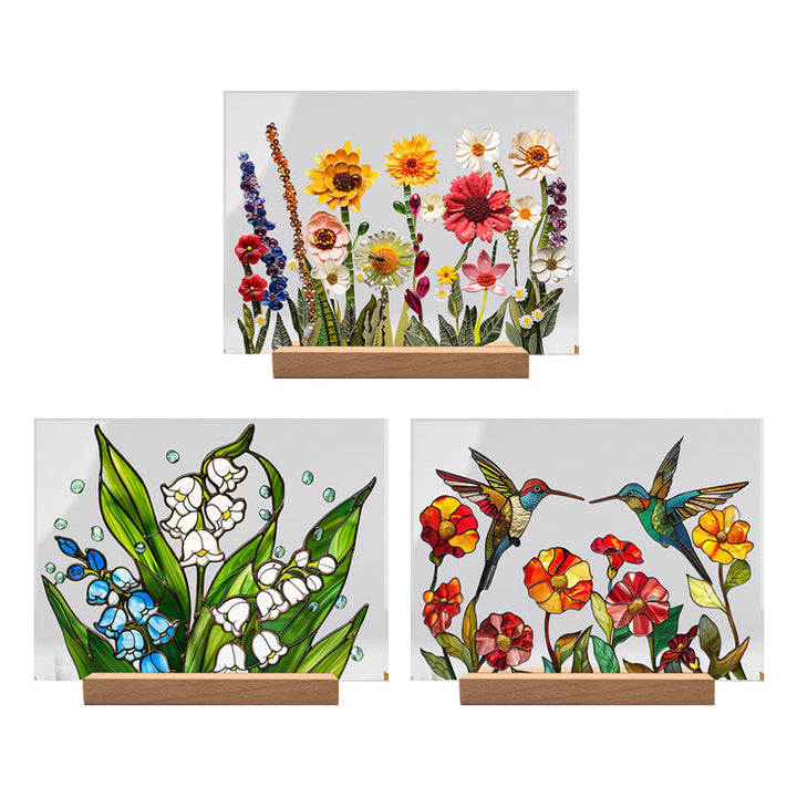 BowLift | Painted Colorful Flower Pattern Decor