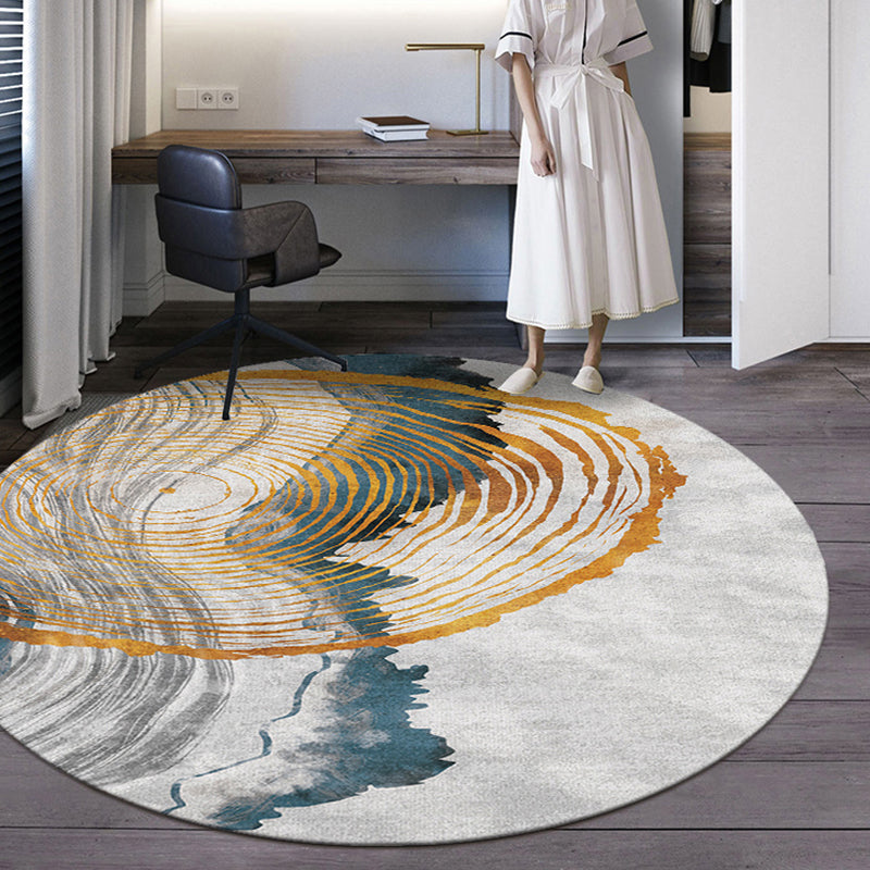Modern Decorative Rug Multicolored Abstract Patterned Rug Non-Slip Back Pet-Friendly Rug | Bowlift