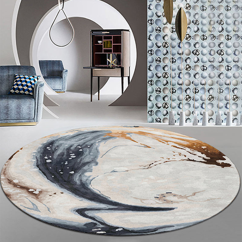 Modern Decorative Rug Multicolored Abstract Patterned Rug Non-Slip Back Pet-Friendly Rug | Bowlift