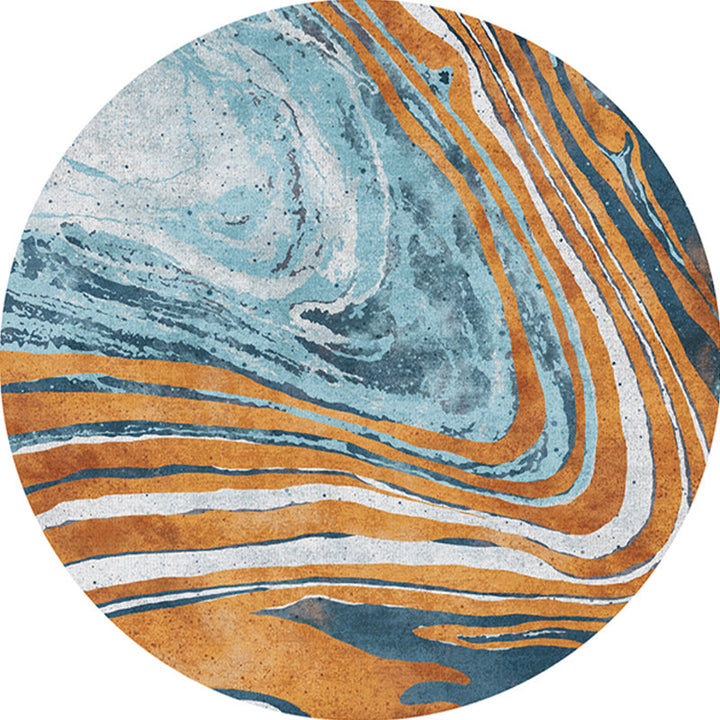 Modern Decorative Rug Multicolored Abstract Patterned Rug Non-Slip Back Pet-Friendly Rug | Bowlift