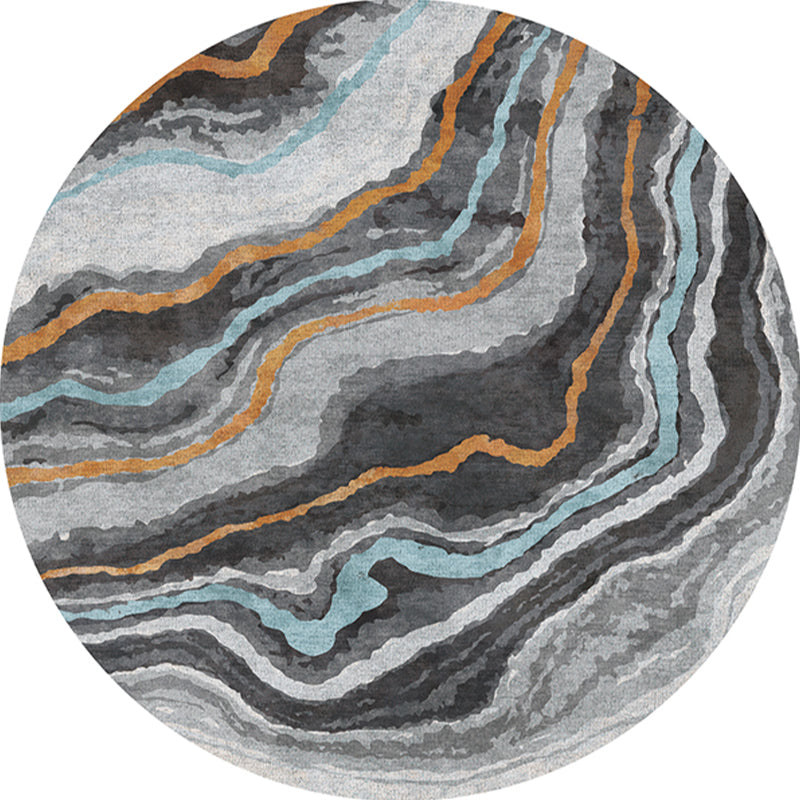 Modern Decorative Rug Multicolored Abstract Patterned Rug Non-Slip Back Pet-Friendly Rug | Bowlift