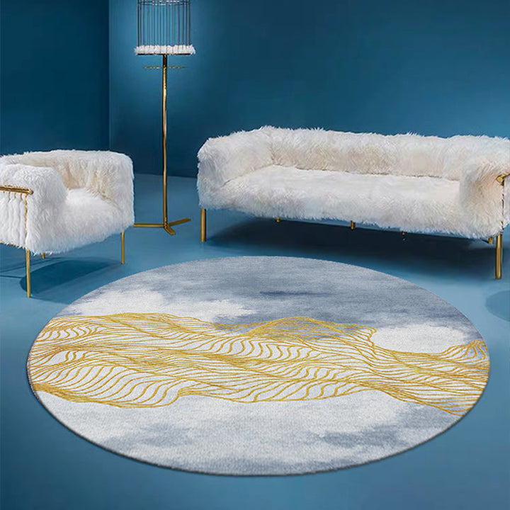 Modern Decorative Rug Multicolored Abstract Patterned Rug Non-Slip Back Pet-Friendly Rug | Bowlift