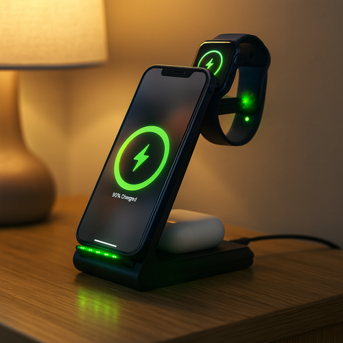 BowLift | Wireless Charging Station Fast Charger Dock