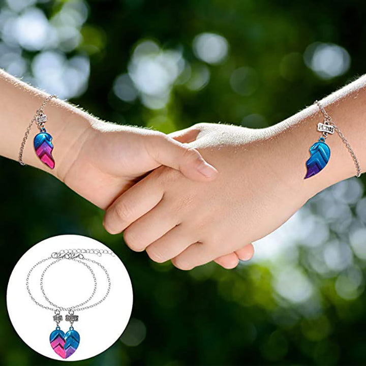 Heart-Shaped Friendship Bracelets Bowlift