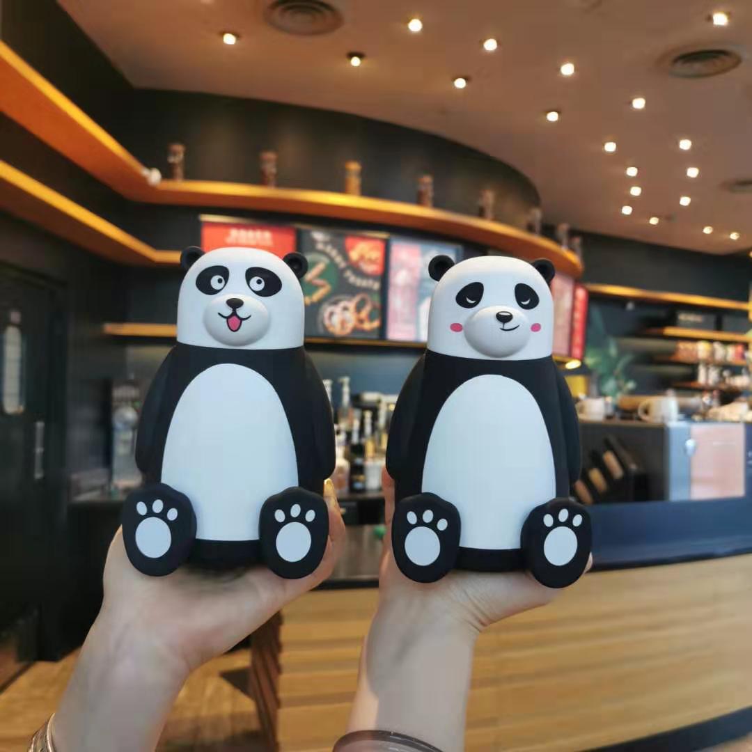 Women's creative water bottle in panda design Bowlift