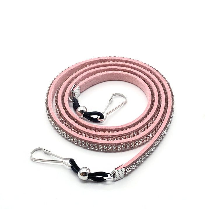 Rhinestone-Embellished Dog Leash Bowlift