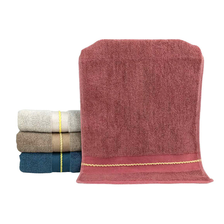 Premium terry bath towel with stylish jacquard pattern Bowlift