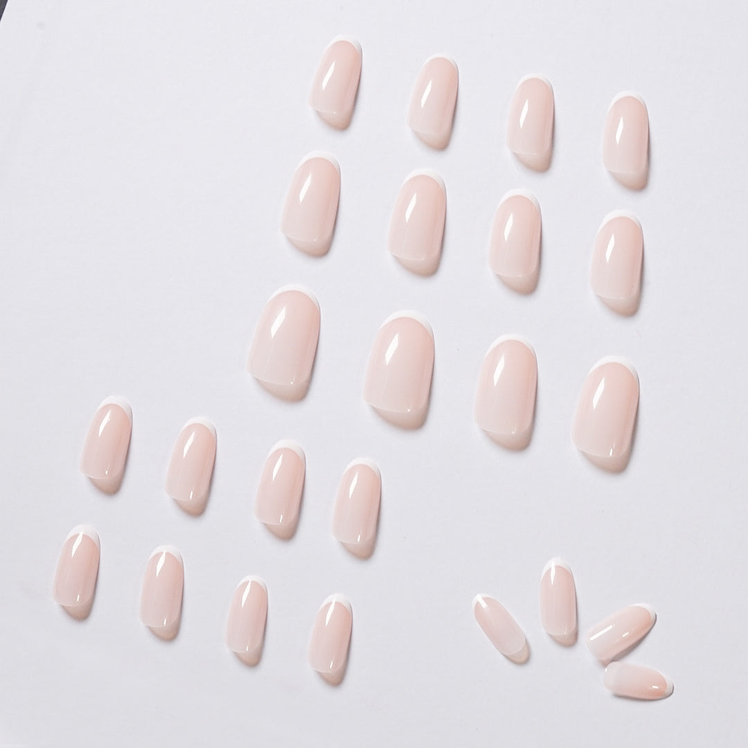 elegant Nail Art with precise French Tip Bowlift