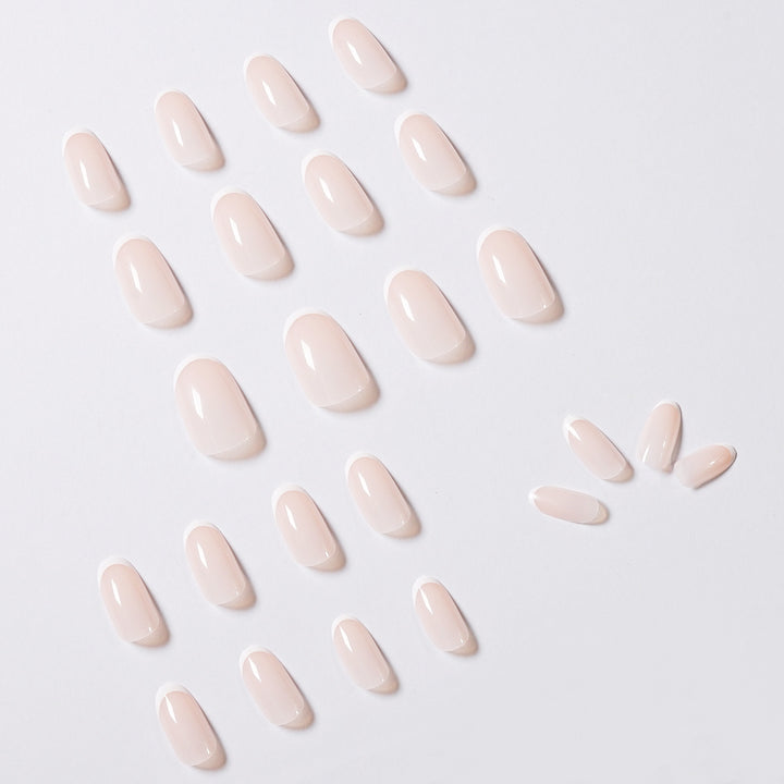 elegant Nail Art with precise French Tip Bowlift
