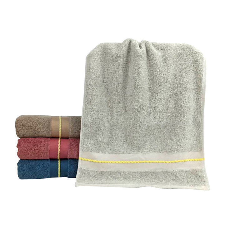 Premium terry bath towel with stylish jacquard pattern Bowlift