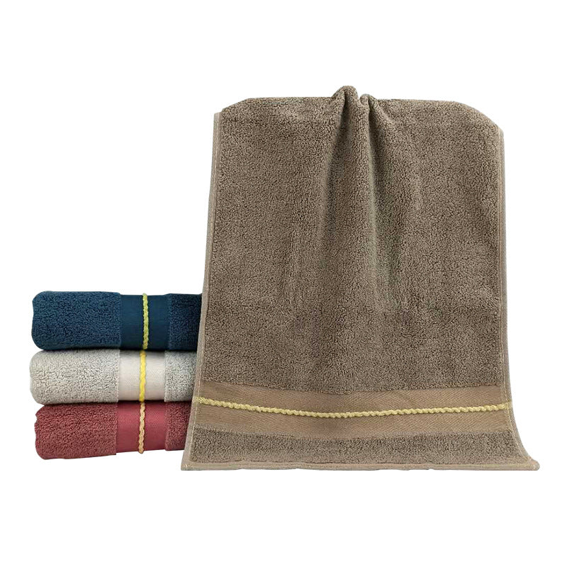 Premium terry bath towel with stylish jacquard pattern Bowlift