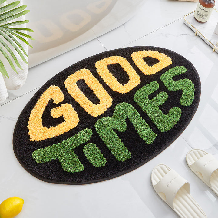 Cloud-Shaped Decorative Bath Mat