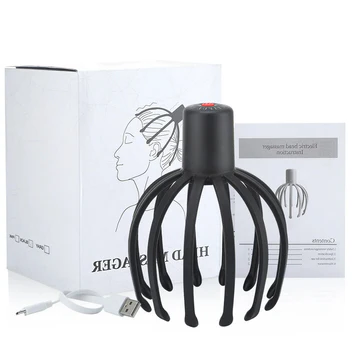 BowLift | Electric Octopus Head Massager - Relaxing Scalp & Stress Relief Device