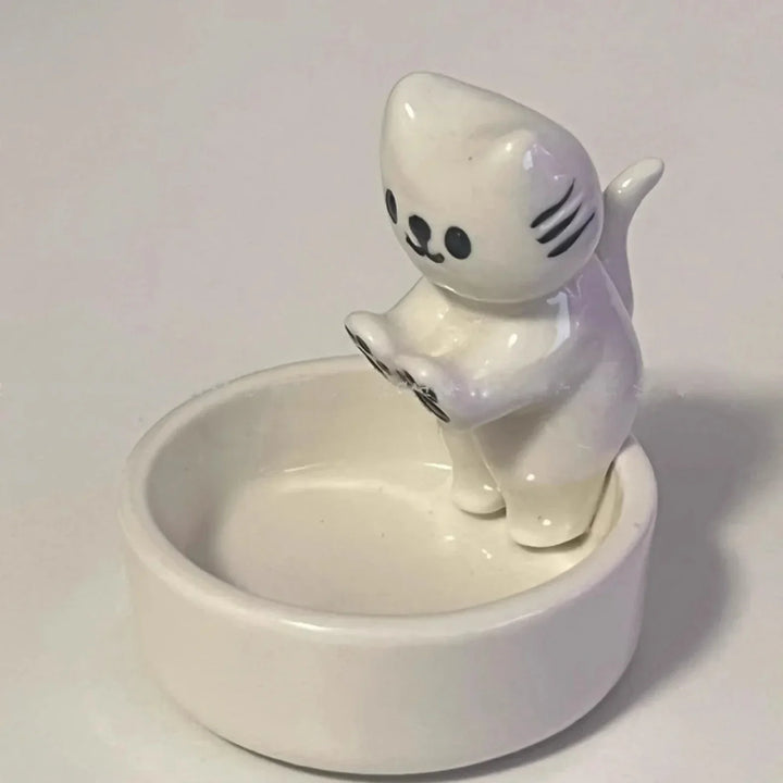 Cute Cat Candle Holder | Bowlift