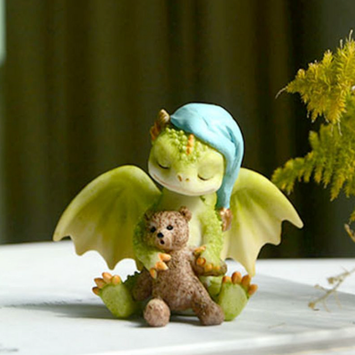 BowLift | Mini Cute Dragon Statue Decoration