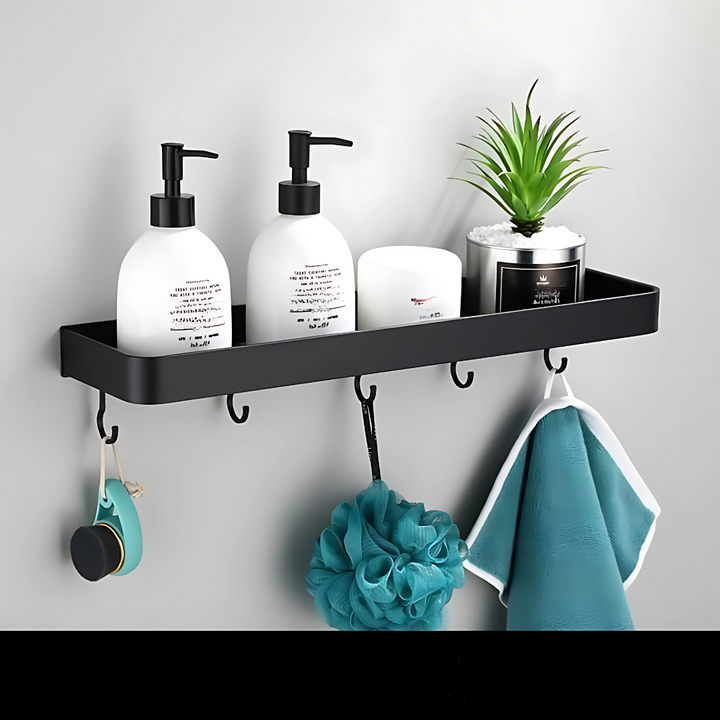 BowLift | Metal Bathroom Wall Shelf Modern Storage