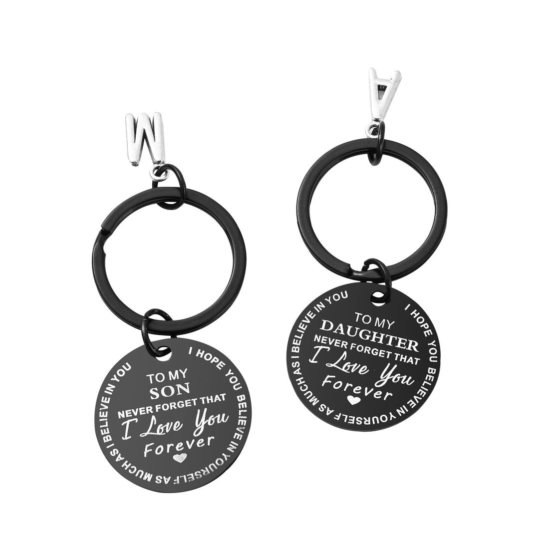 BowLift | To my son/daughter keychain (BLACK)