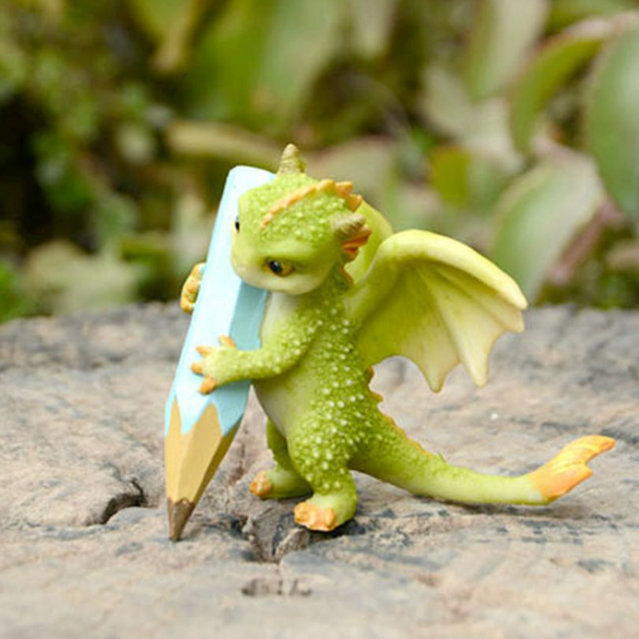 BowLift | Mini Cute Dragon Statue Decoration
