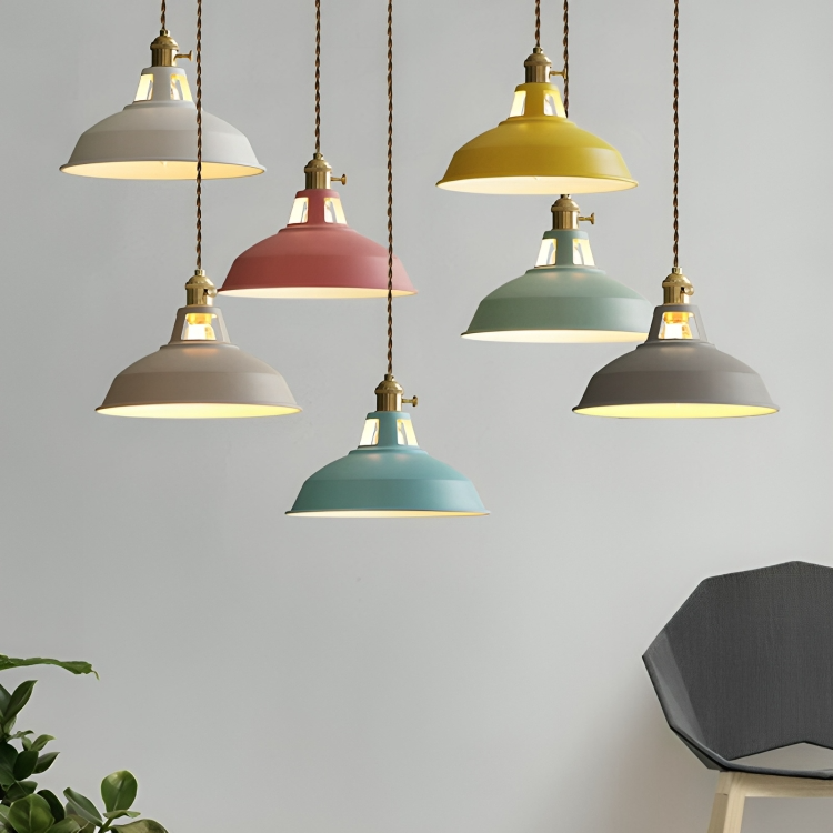 BowLift | Pendant Light Vintage Industrial Metal Ceiling Lamp