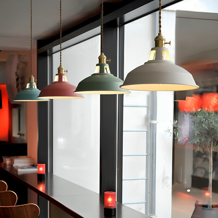 BowLift | Pendant Light Vintage Industrial Metal Ceiling Lamp