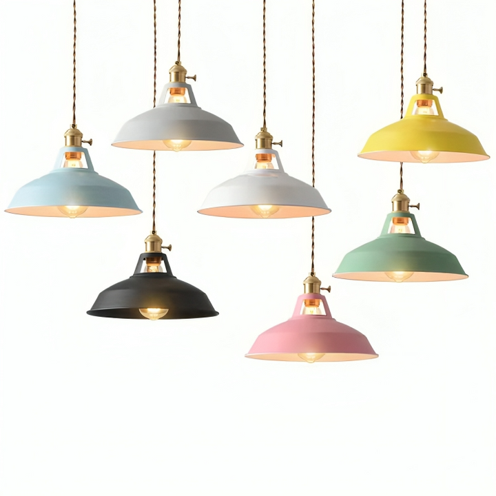 BowLift | Pendant Light Vintage Industrial Metal Ceiling Lamp